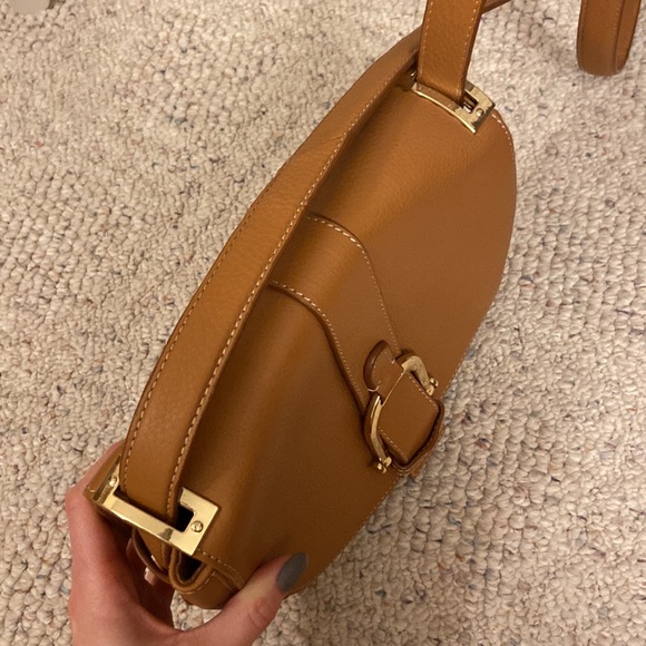 Sam Edelman Leather Horseshoe Crossbody - Picture 4 of 11